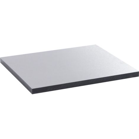 Plaque de finition pour couvercle métal finition inox pour boîte de sol version standard 16 modules ou 24 modules LEGRAND 088047