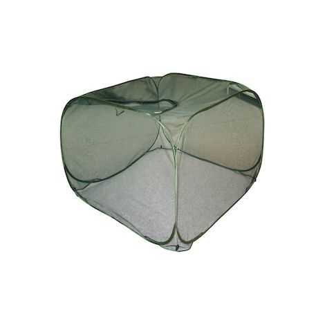Facil'Serre - quadratisches Mini-Gewächshaus - L.100xT.100xH.75 cm - Insektenschutznetz JANY FRANCE