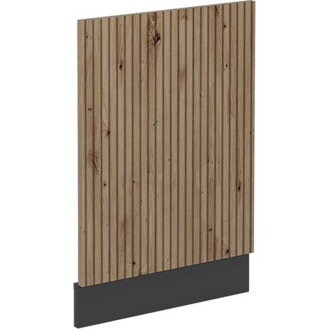 Vicco – Façade R-Line chêne artisan 45 cm – Panneau de particules 16 mm – Surface mélamine – Compatible lave-vaisselle – Installation facile (1/5)