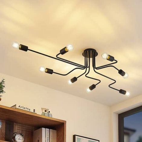 [NEUWERTIG] Lindby Elimar Deckenlampe Achtflammig Deckenleuchte Lampe Leuchte Ip20 E27 60 W B-Ware