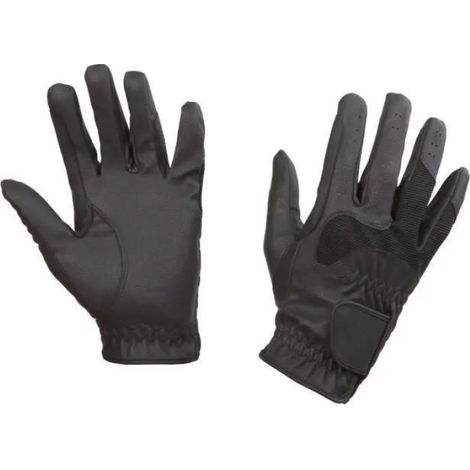 Gants d'équitation femme Kerbl Gloria - noir