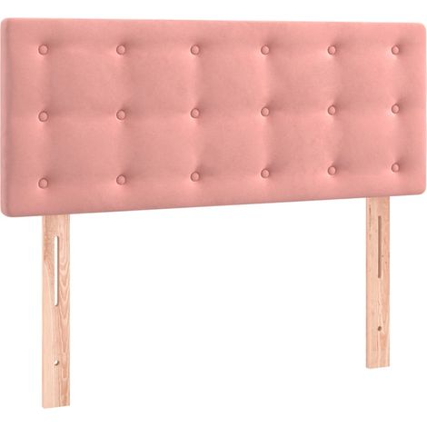 Maison Exclusive - Testiera Rosa 100x5x78/88 cm in Velluto