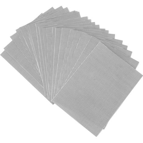 20 Pièces Ruban de Réparation pour Moustiquaire en Fibre de Verre Autocollant, Patch pour Fenêtre, Porte et Tente (1/5)