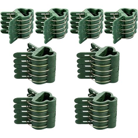 Jardin pour Tomates,40 PCS Pinces pour Plantes Plantes Grimpantes Support de Plantes Grimpantes Réutilisables pour Jardinage en Serre Végétaux Grimpants et Pinces à tiges d'orchidées