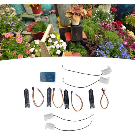 Automatisches 4-Kanal-Relais-Bewässerungssystem für Gärten und Blumen (1/5)