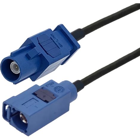 Câble Fakra C (prise/fiche) RG174, 3 m