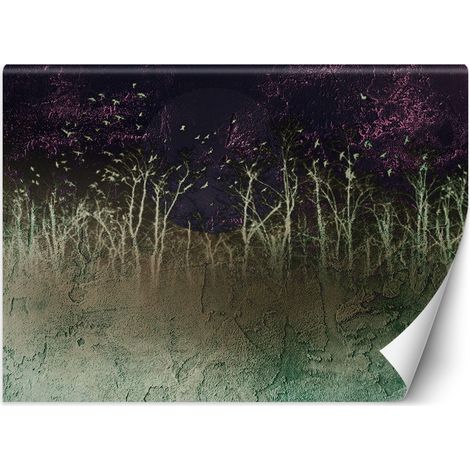 Papier peint Arbres violets Nature Abstrait 400x280 (1/5)