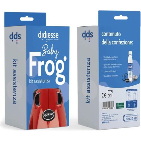 Wartungsset Didiesse Baby Frog Lösung 250 ml Dichtungen Stahl