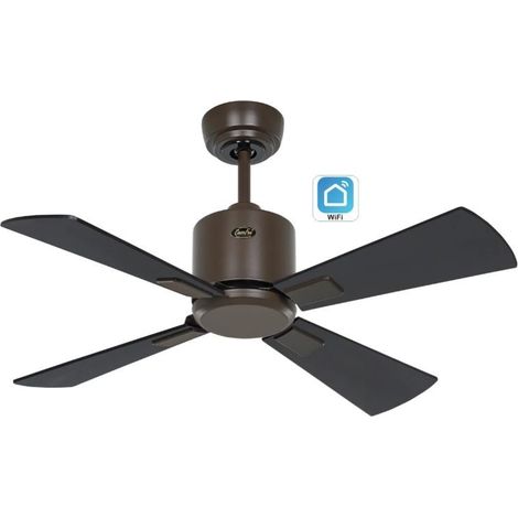 ECO NEO III 92, Ventilatore WiFi senza Luce, Corpo marrone,