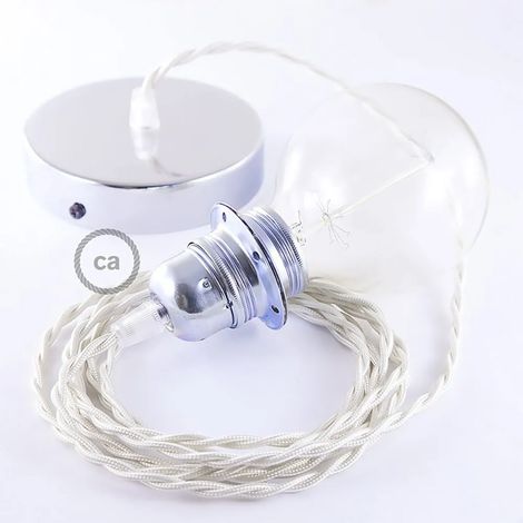 Lampada sospensione Creative Cables tm00 cavo tessile 2 m (1/3)