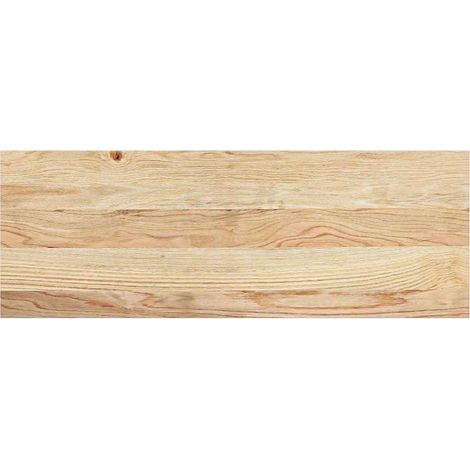 Marches d'escalier 2 pcs,Tapis d'escalier non traité bois de chêne massif CFW134098 (1/5)