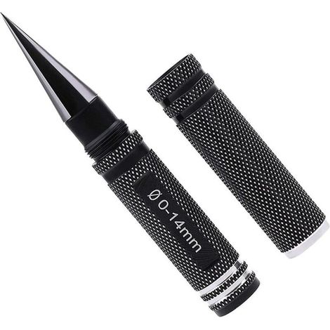 Trou Perforateur Carrosserie Shell Ouvre-Trou Alésoir Extensible Perceuse Outil de Bricolage avec Indicateur de Taille (1/5)