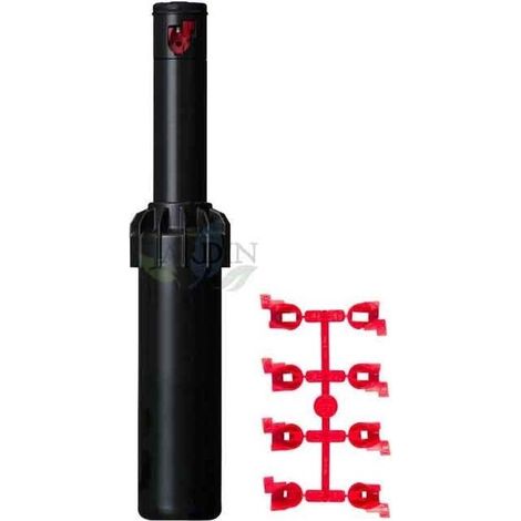 Irrigatore Hunter PGJ-04. Turbina con Gittata da 4,3 a 11,6 metri. Filettatura femmina 1/2''. Irrigazione Professionale Giardino