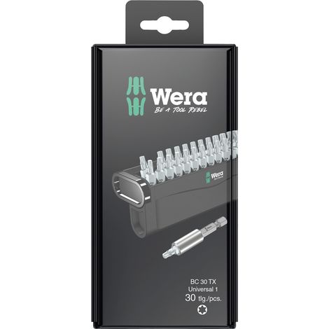 Wera Bit-Check 30 TX Universal 1 SB 05057900001 Bit-Set 30teilig TORX (1/4)