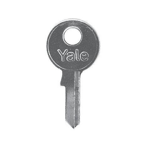 CHIAVE PIATTA YALE YPK750550 ORIGINALE - OTTONE NICHELATO- 10 pezzi
