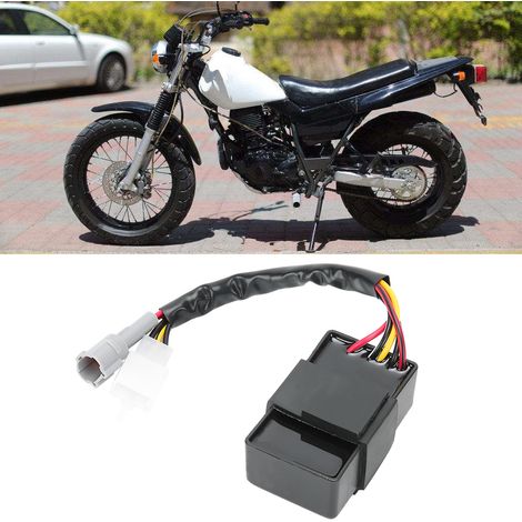 Boîtier de commande d'allumage CDI compatible avec les motos tout-terrain Yamaha PY50 PW50 PEEWEE 50 PIT PRO TRAIL (1/4)