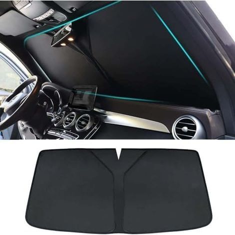 VPare Brise Soleil Voiture, pour Audi Q5 I (8R, Facelift 2012) SUV 2012-2016 Pare Soleil de Pare Brise de Voiture Pliable Isolation Thermique Couverture Interieur Voiture (1/5)