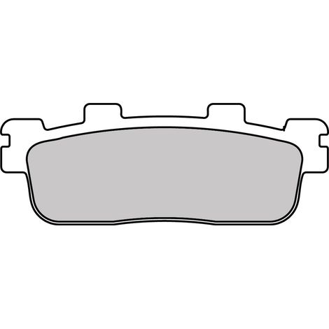 Plaquette de frein Semi-Métal Eco-Friction Route - R90