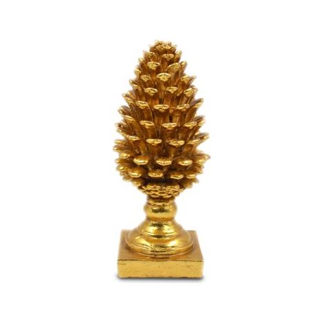 Pomo Decorativo in Resina Colore Oro 23 cm (1/2)