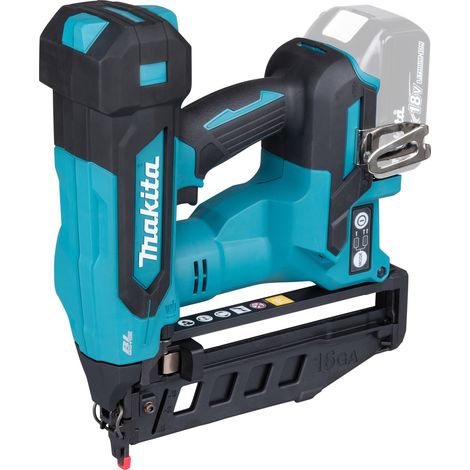 Chiodatrice verticale a batteria Makita DBN601Z, 64 mm 18V senza batteria e caricabatterie nella confezione (1/5)