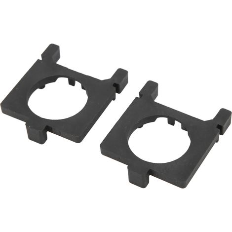 Lot de 2 supports de phares LED basse consommation, design professionnel, petit format compact. (1/5)