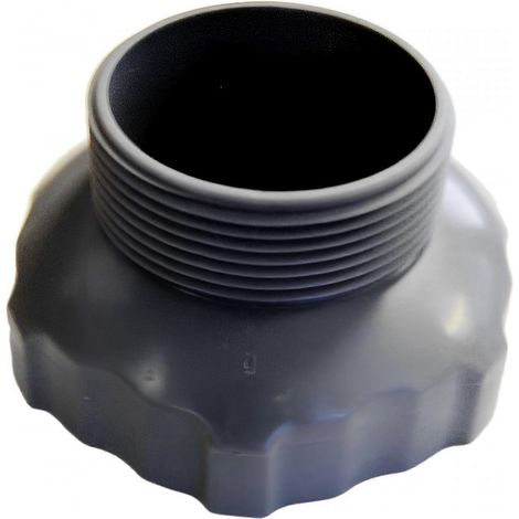 Adaptateur pour tuyau de filtre, adaptateur pour tuyau d'écumeur de surface, adaptateur de vidange de piscine facile à installer, convient aux sacs d'eau, aux pelouses et aux salles de bains. (1/4)