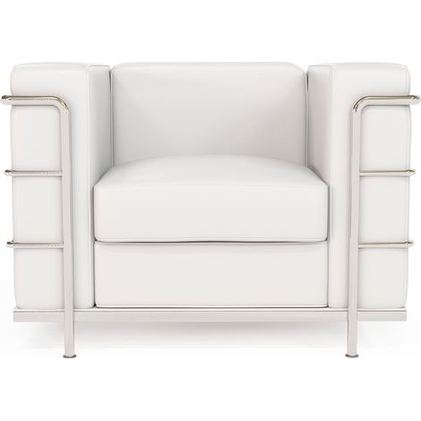 Poltrona di design - Rivestita in ecopelle - Lecur (1/5)