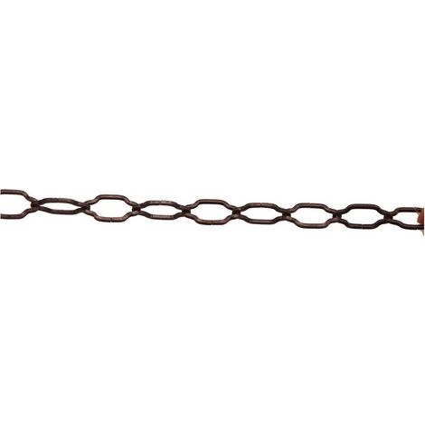 CATENA ORNAMENTALE PRETAGLIATA CATTEDRALE 2,5 mt - bronzata