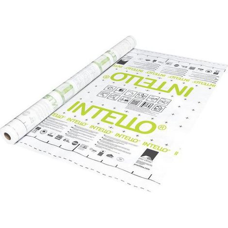 QEM – Frein-vapeur hygrovariable haute performance 150cmx20m – Pour isolants fibreux en panneaux ou rouleaux – Résistant à l'humidité