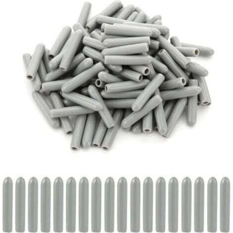 100 Pièces Capuchons pour Lave-Vaisselle, Capuchon du Lave-Vaisselle Couvercle de Panier de Lave-Vaisselle Antirouille, Pièces de Rechange, Capuchons pour Panier de Lave-Vaisselle Universelle (1/4)