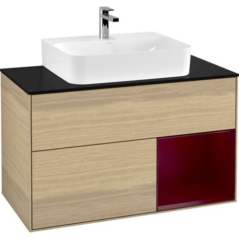 Villeroy & Boch F122HBPC meuble sous-lavabo Finion F12