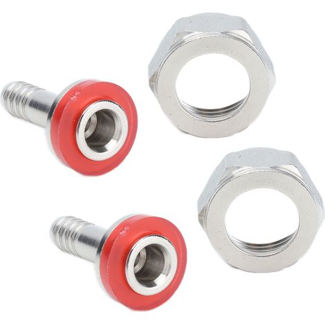 raccords de fût de type américain en acier inoxydable pour tuyau de bière de 5/16 po de diamètre intérieur. (1/5)