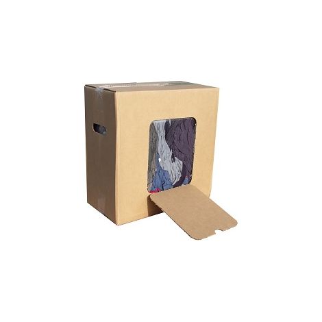 Cartone da 10 Kg di panni di cotone CRISTAL HYGIENE - ETC1034