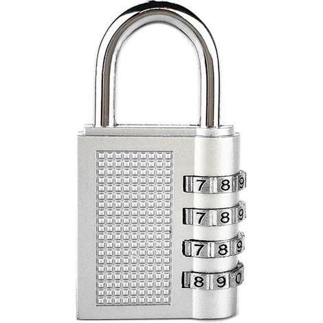 Ortviai  Coffret de Voyage à Serrure à Combinaison 4 Digits Zinc Anti-Théft