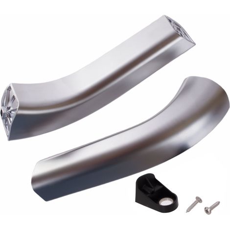 Maniglia interna porta MAN TGL TGM TGS TGX destra cromata (1/5)