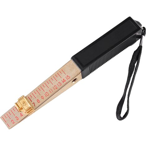 Jauge d'épaisseur Vernier en forme de coin, outil de mesure de planéité pour inspection technique (0,5 mm) (1/5)