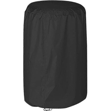 Housse de pneu universelle imperméable, housse de roue de secours, protection contre la poussière pour pneus de voiture TraiBlack (1/5)
