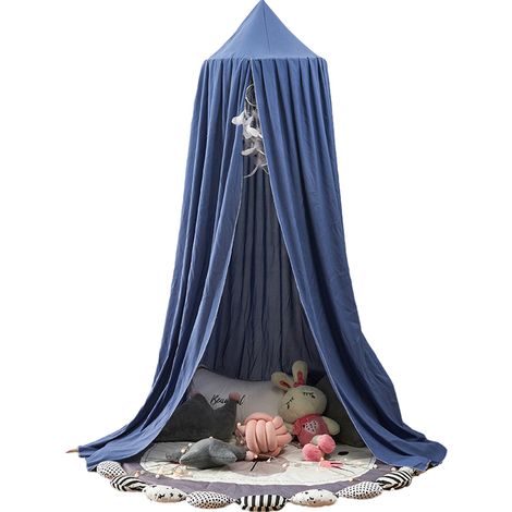 Bed Canopy - Polyester - 60 x 270 x 400 cm - For Children's Bedroom or Reading Nook - 1 Piece (1/5)