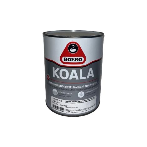 Koala idropittura superlavabile vellutata rosso vivo confezione 0,75 lt