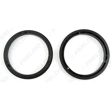 Compatible with 6.5 inch audio systems of Suzuki Swift SX4, Alto/Paixi/Vitara, non-destructive ring spacers for speakers.