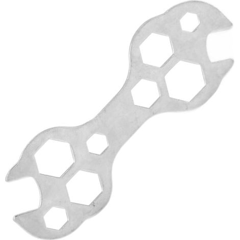 Clé hexagonale plate multifonction en acier pour réparation de vélo (1/5)