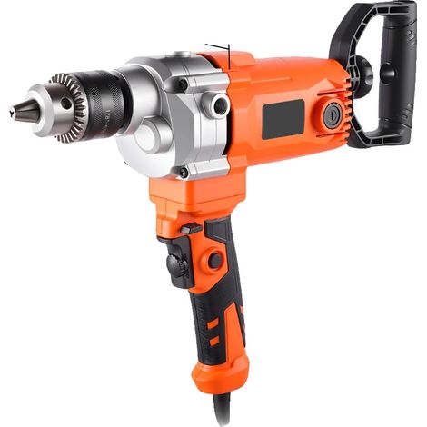 Mélangeur à perceuse, mandrin de 1/2 pouce, contrôle de vitesse réglable, 1200W 15.89mm