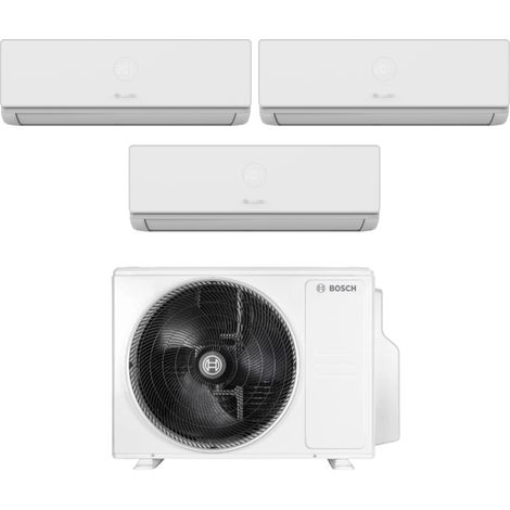 Condizionatore Trial Split Bosch CLIMATE 4000i 12+12+12 con 5000M 79/3 E R-32 Wi-Fi Optional (1/4)