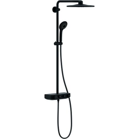 GROHE Sistema de ducha Euphoria SmartControl 310 Duo 22120 con THM phantom black, 22120KF0