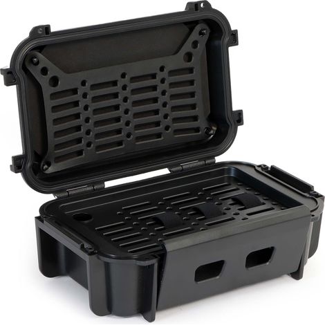 Wiltec Cassetta porta attrezzi, rigida universale impermeabile, 28,2 x 17,8 x 9,95 cm, per utensili piccoli