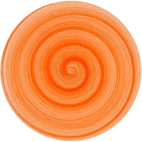 Dessertteller mandarin aus handbemalter Keramik Ø20,5 cm