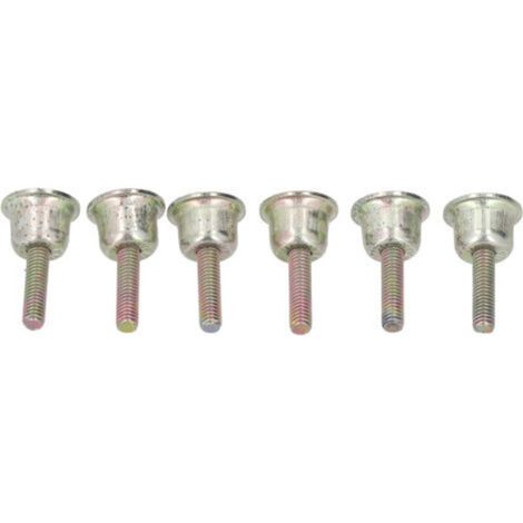 Lot de 6 Poignées de Frein à Chaîne avec Vis pour Tronçonneuses Modèles Spécifiques Utilisant des Vis de 4 mm - (1/5)