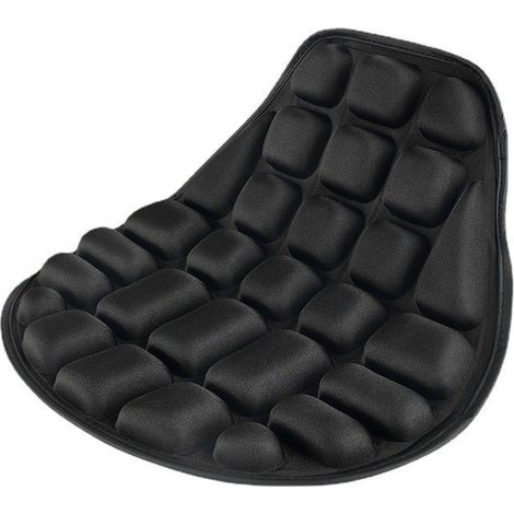 Coussin de selle de moto en gel, coussin de selle de moto noir (1/3)