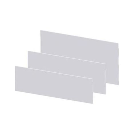 Strapubox Piastra frontale (L x L x A) 215 x 81 x 2 mm Plastica 1 pz.