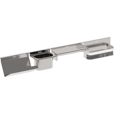 ENO Kit 4 accessori per credenza cucina outdoor in acciaio inox 98 cm